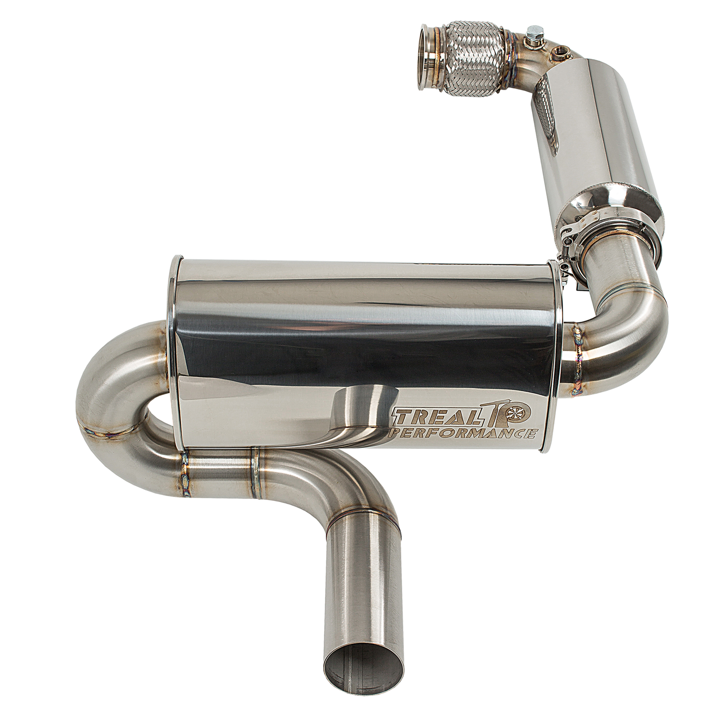 Treal Performance | 2017-2025 Can-Am Maverick X3 Quiet Trail Exhaust System - Exhaust