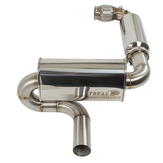 Treal Performance | 2017-2025 Can-Am Maverick X3 Quiet Trail Exhaust System - Exhaust