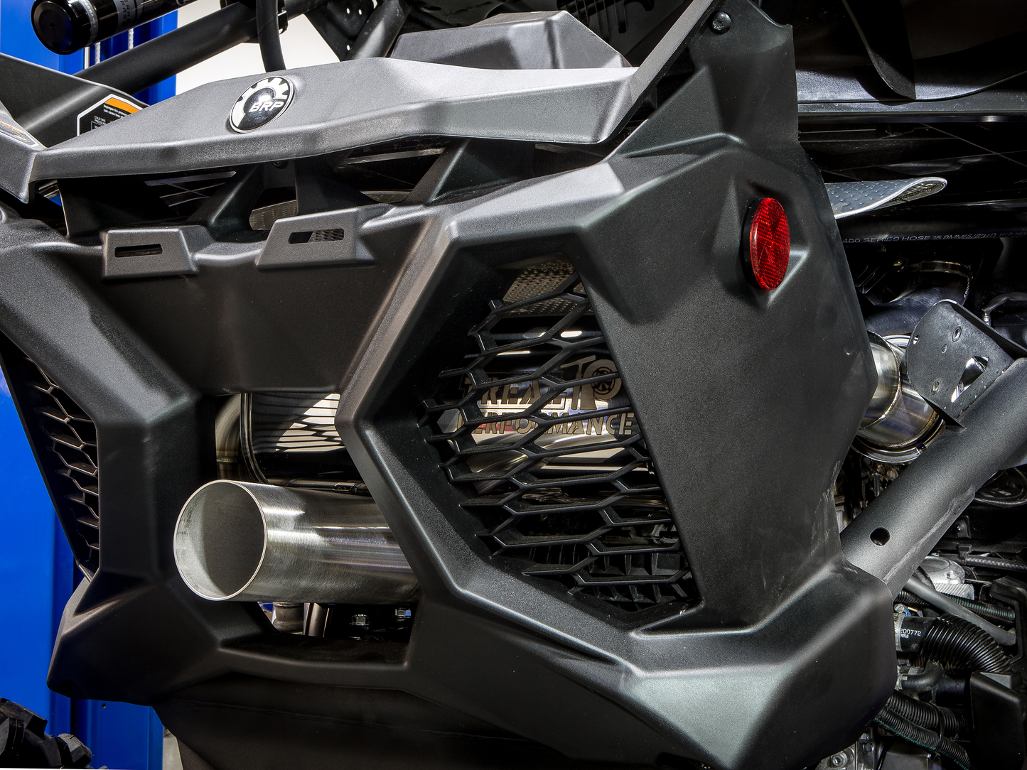 Treal Performance | 2017-2025 Can-Am Maverick X3 Quiet Trail Exhaust System - Exhaust
