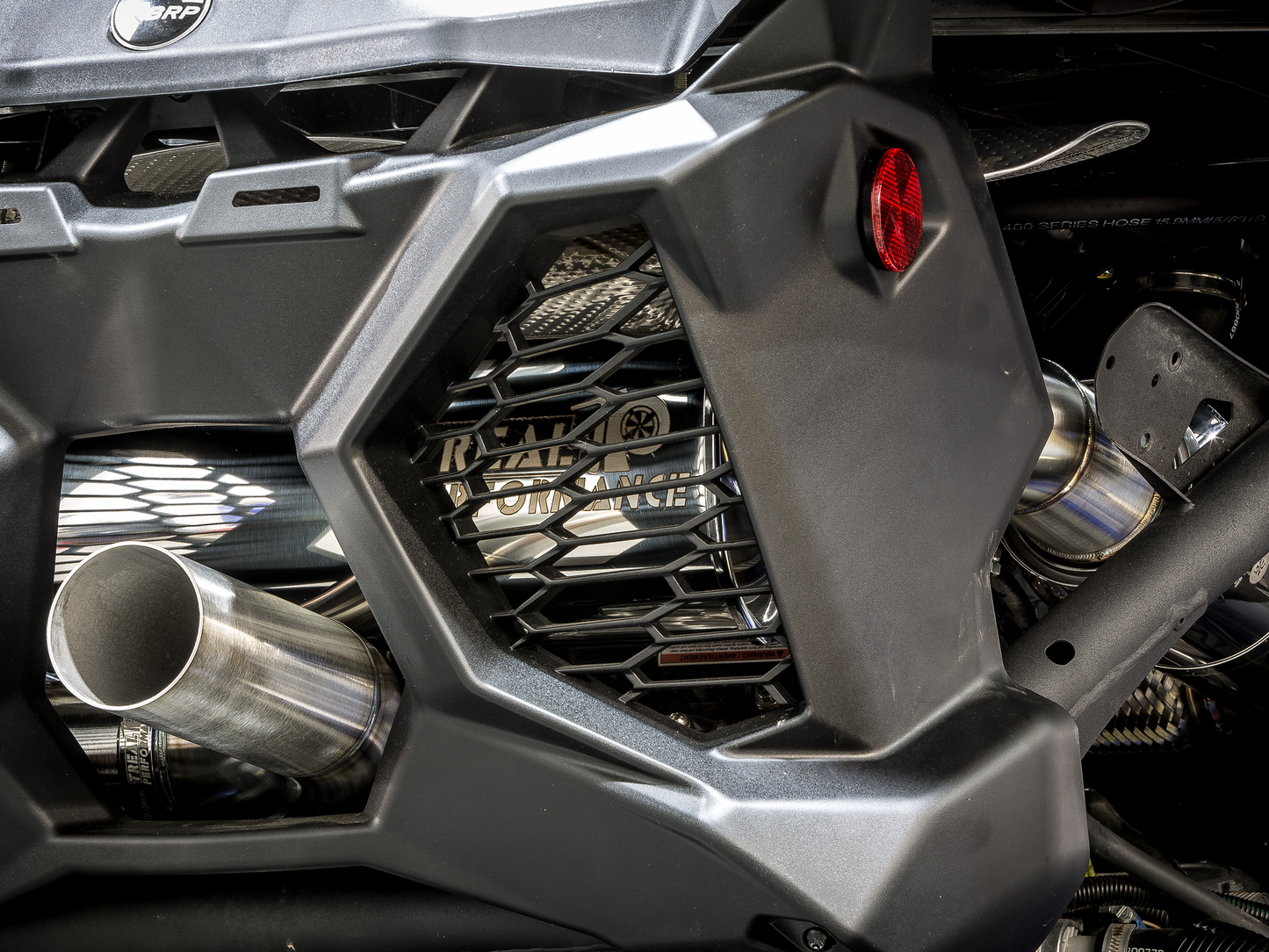 Treal Performance | 2017-2025 Can-Am Maverick X3 Quiet Trail Exhaust System - Exhaust