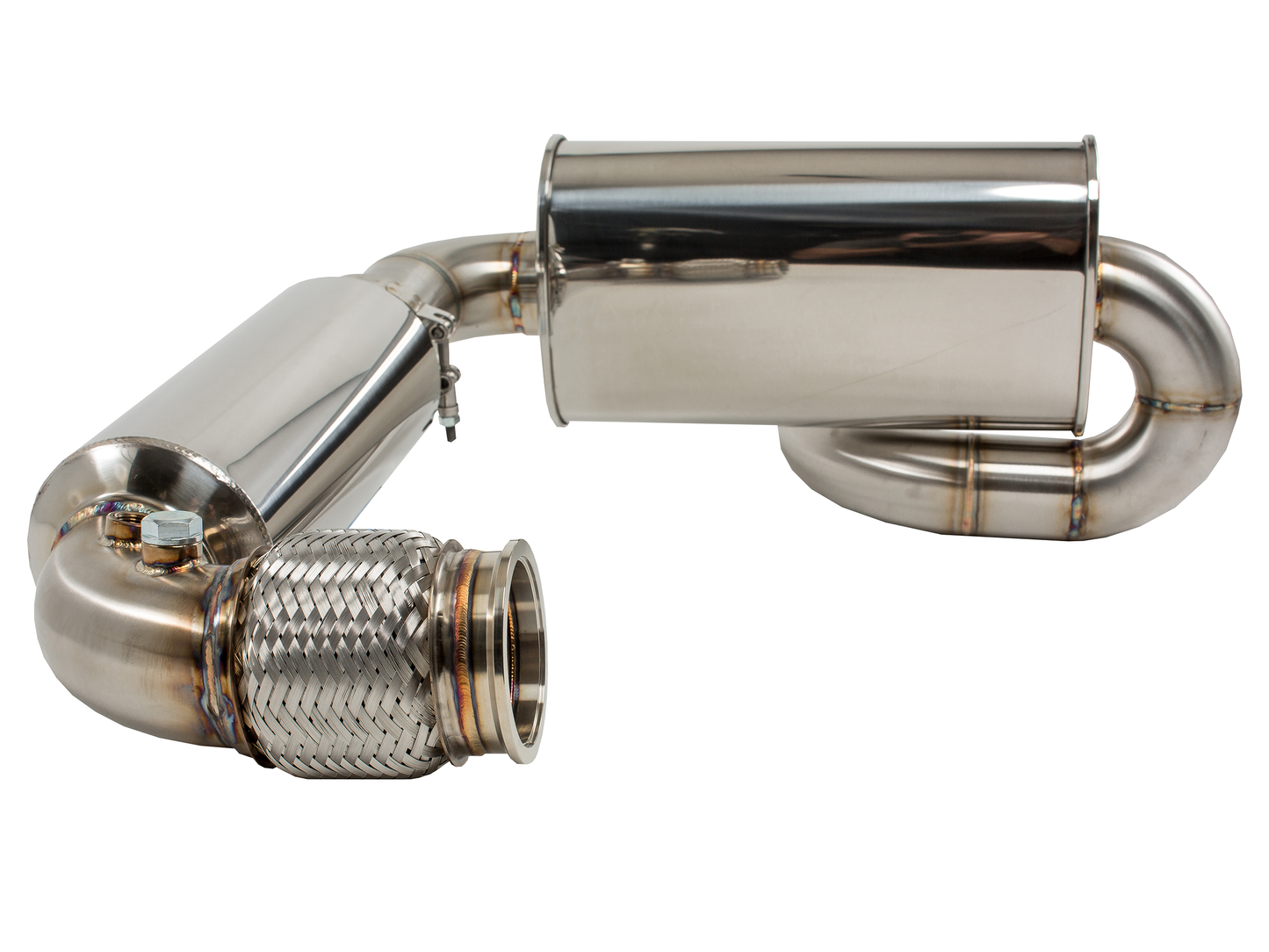 Treal Performance | 2017-2025 Can-Am Maverick X3 Quiet Trail Exhaust System - Exhaust