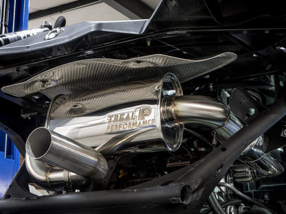 Treal Performance | 2017-2025 Can-Am Maverick X3 Quiet Trail Exhaust System - Exhaust