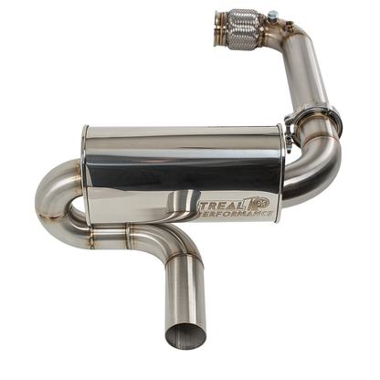 Treal Performance | 2017-2025 Can-Am Maverick X3 Quiet Trail Exhaust System - No Tip Attachment / Non-Resonated Front