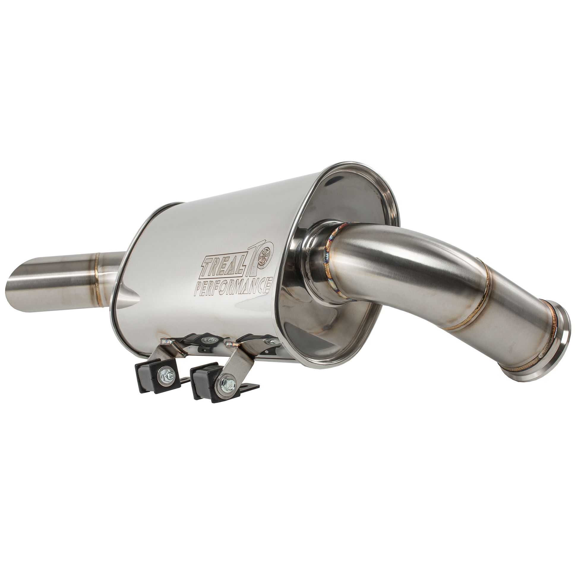Treal Performance | 2017-2025 Can-Am Maverick X3 Trail Side Exit Exhaust System - Exhaust