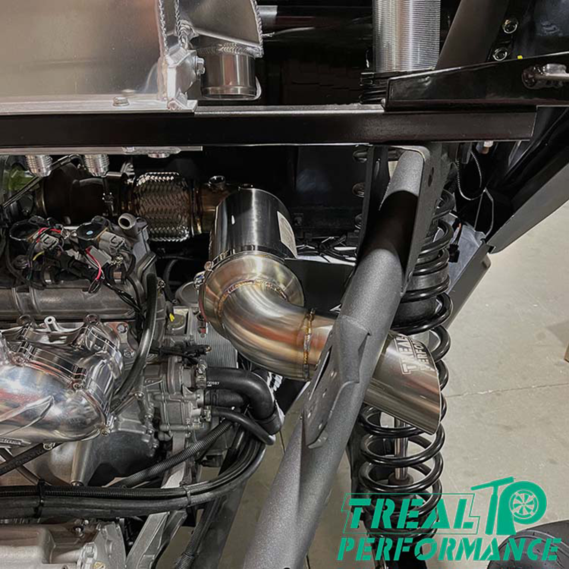 Treal Performance | 2017-2025 Can-Am X3 KOH Exhaust System - Exhaust