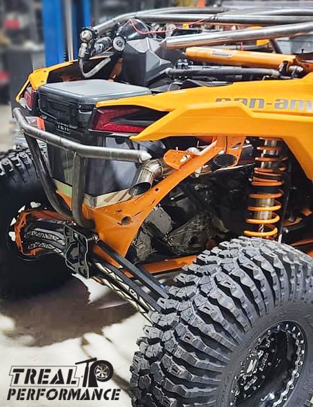 Treal Performance | 2017-2025 Can-Am X3 Race Rear Exhaust Sections - Exhaust