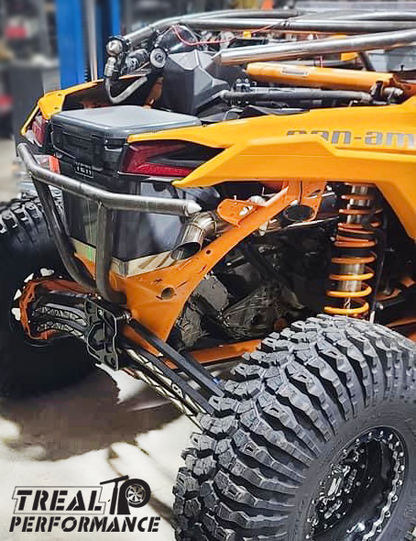 Treal Performance | 2017-2025 Can-Am X3 Race Rear Exhaust Sections - Exhaust