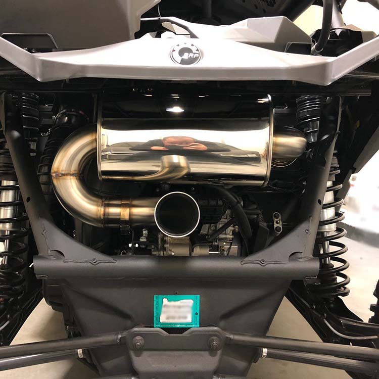 Treal Performance | 2017-2025 Can-Am X3 Rear Muffler Section - Exhaust
