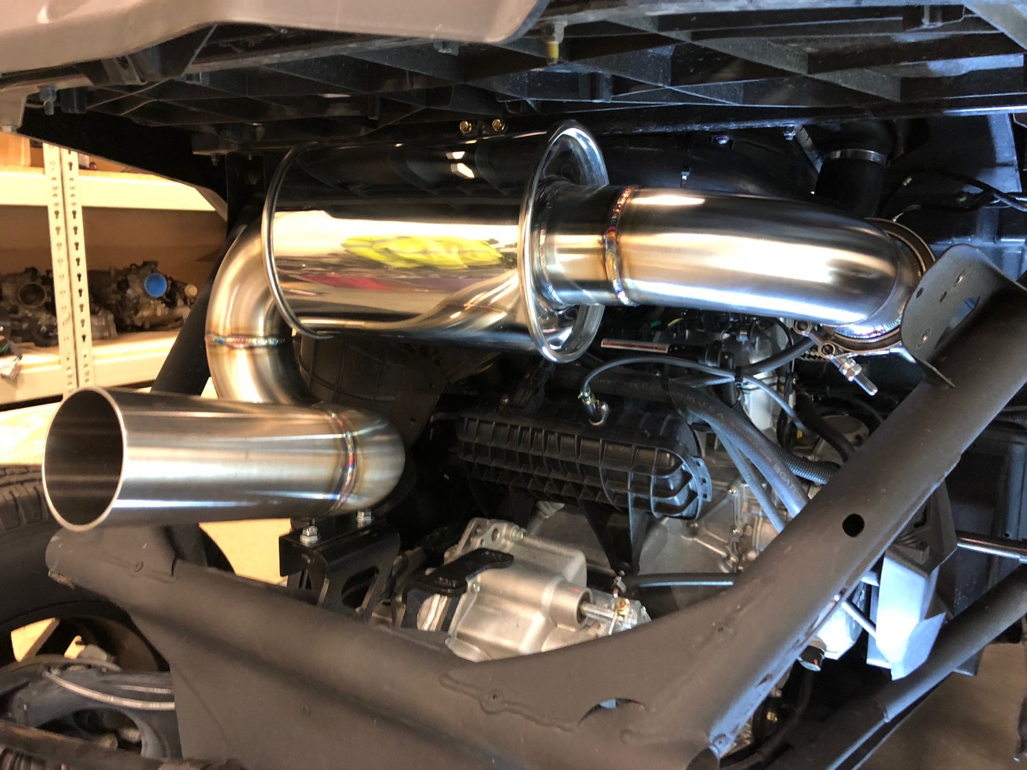 Treal Performance | 2017-2025 Can-Am X3 Rear Muffler Section - Exhaust