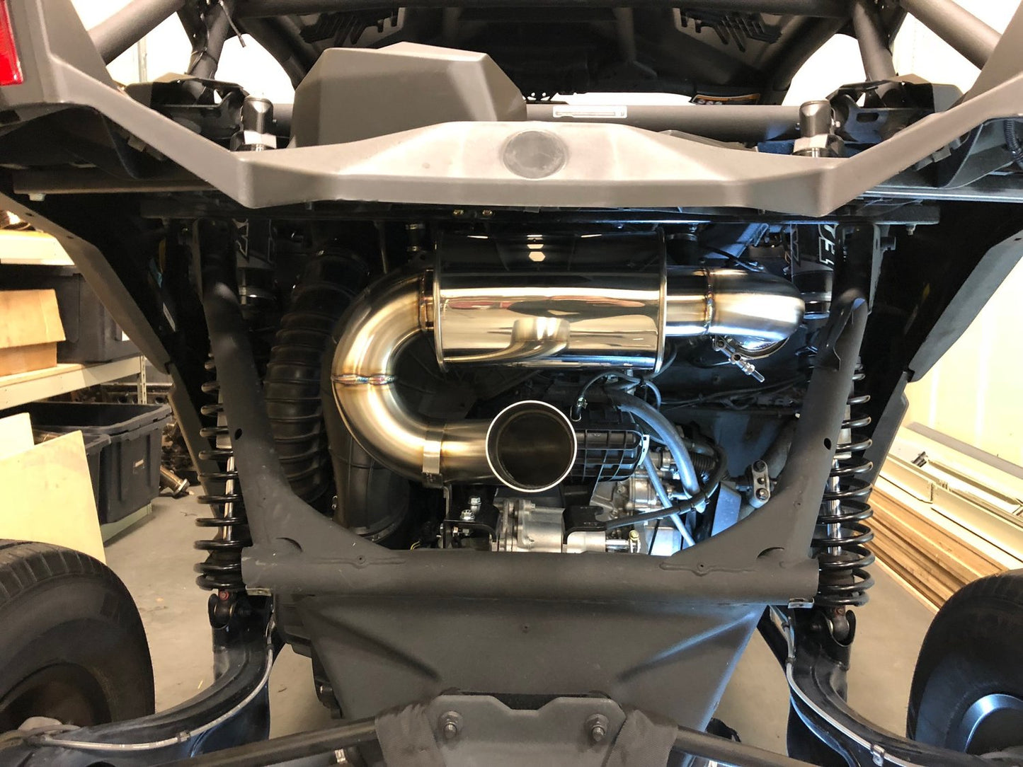 Treal Performance | 2017-2025 Can-Am X3 Rear Muffler Section - Exhaust