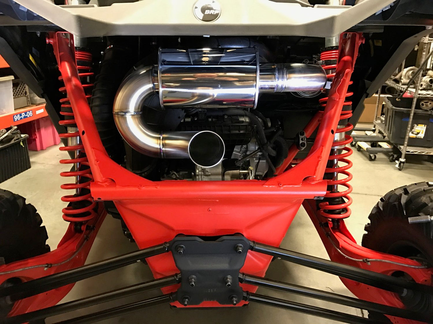Treal Performance | 2017-2025 Can-Am X3 Rear Muffler Section - Exhaust