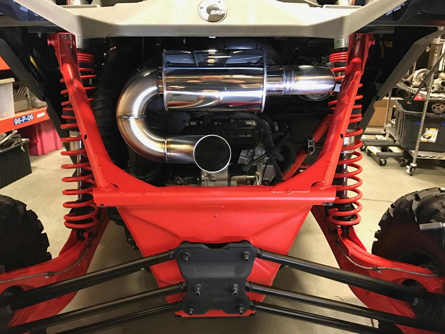 Treal Performance | 2017-2025 Can-Am X3 Rear Muffler Section - Exhaust