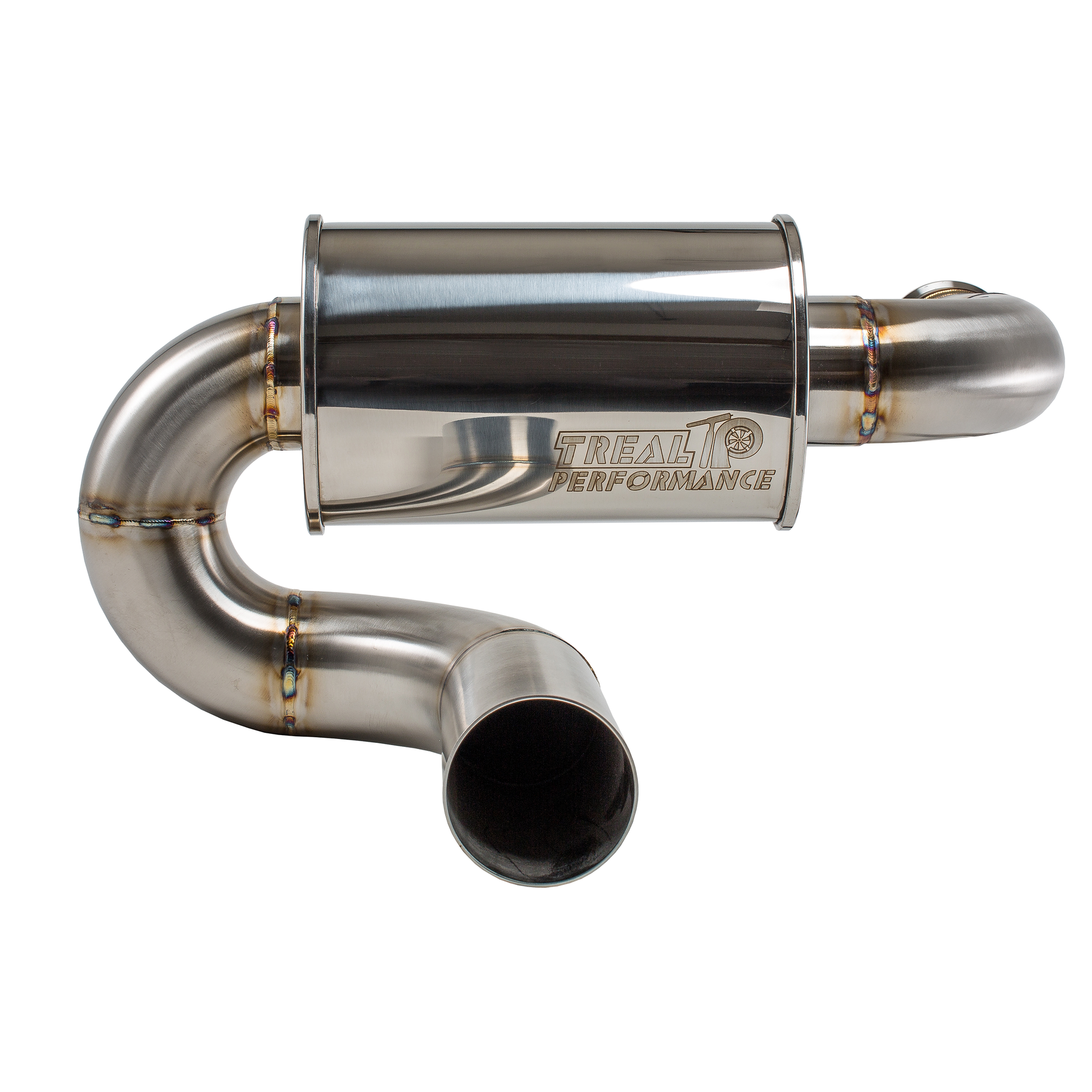 Treal Performance | 2017-2025 Can-Am X3 Rear Muffler Section - Sport Muffler / No Tip Attachment - Exhaust