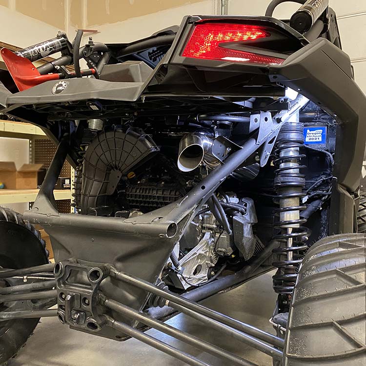 Treal Performance | 2017-2026 Can-Am Maverick X3 Ultra Race Exhaust System - Exhaust
