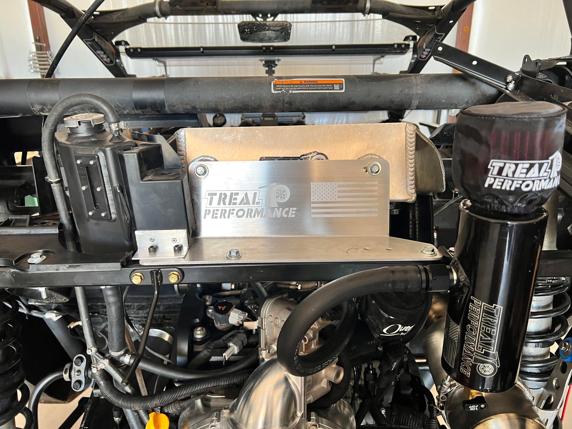 Treal Performance | 2017-2026 Can-Am X3 Bed Delete Intercooler Mount Brackets - Intercoolers