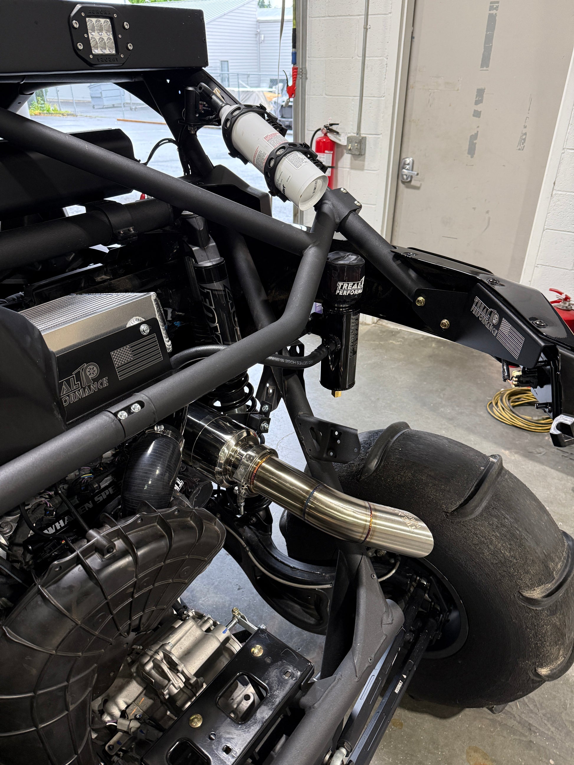Treal Performance | 2017-2026 Can-Am X3 Bed Delete Intercooler Mount Brackets - Intercoolers