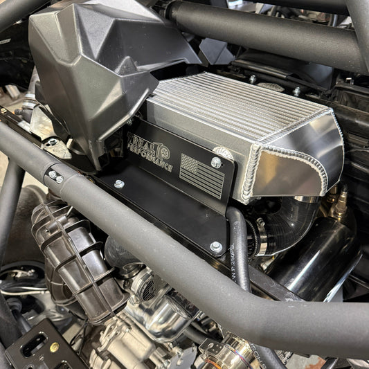 Treal Performance | 2017-2026 Can-Am X3 Bed Delete Intercooler Mount Brackets - Intercoolers
