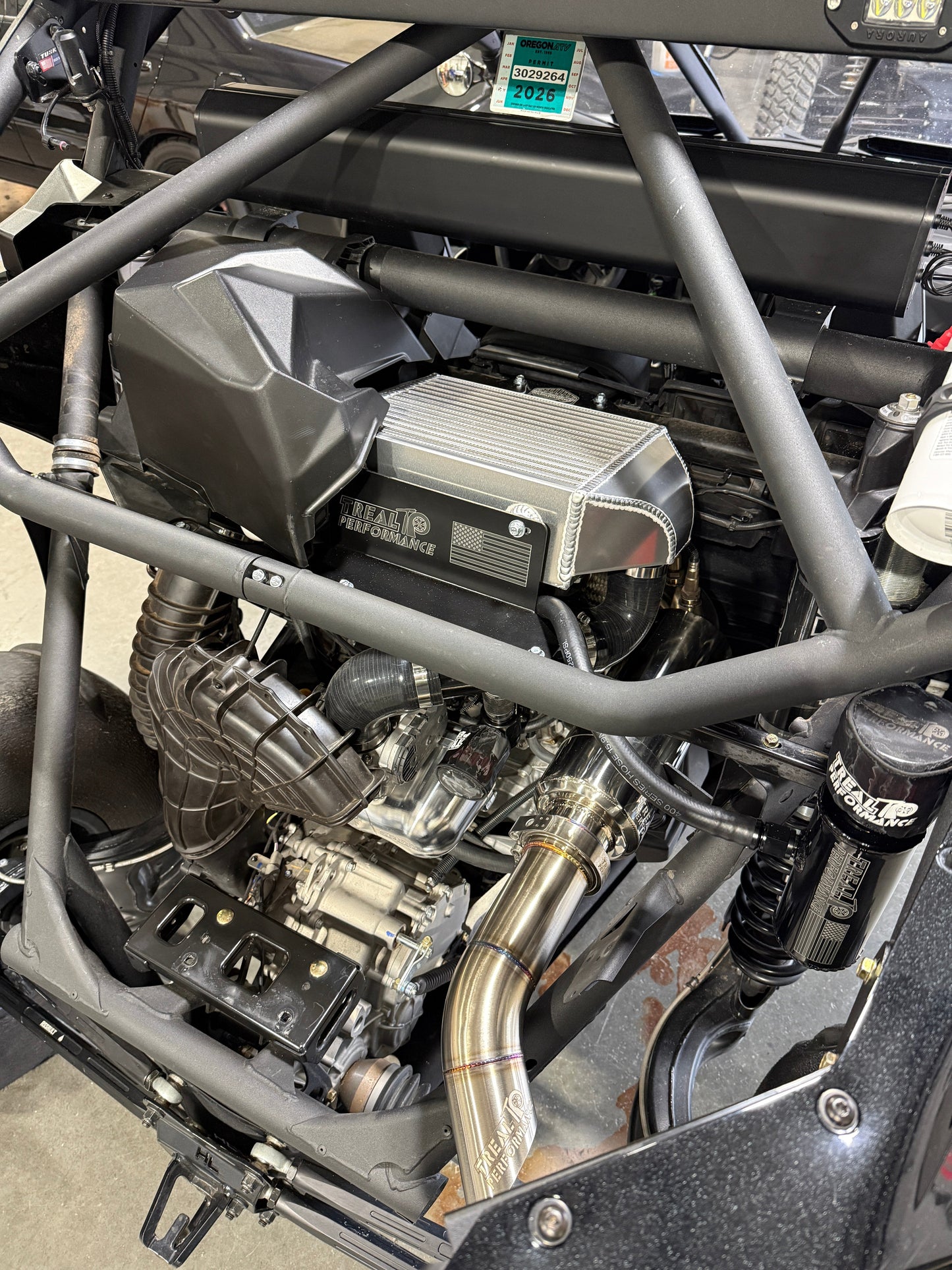 Treal Performance | 2017-2026 Can-Am X3 Bed Delete Intercooler Mount Brackets - Intercoolers