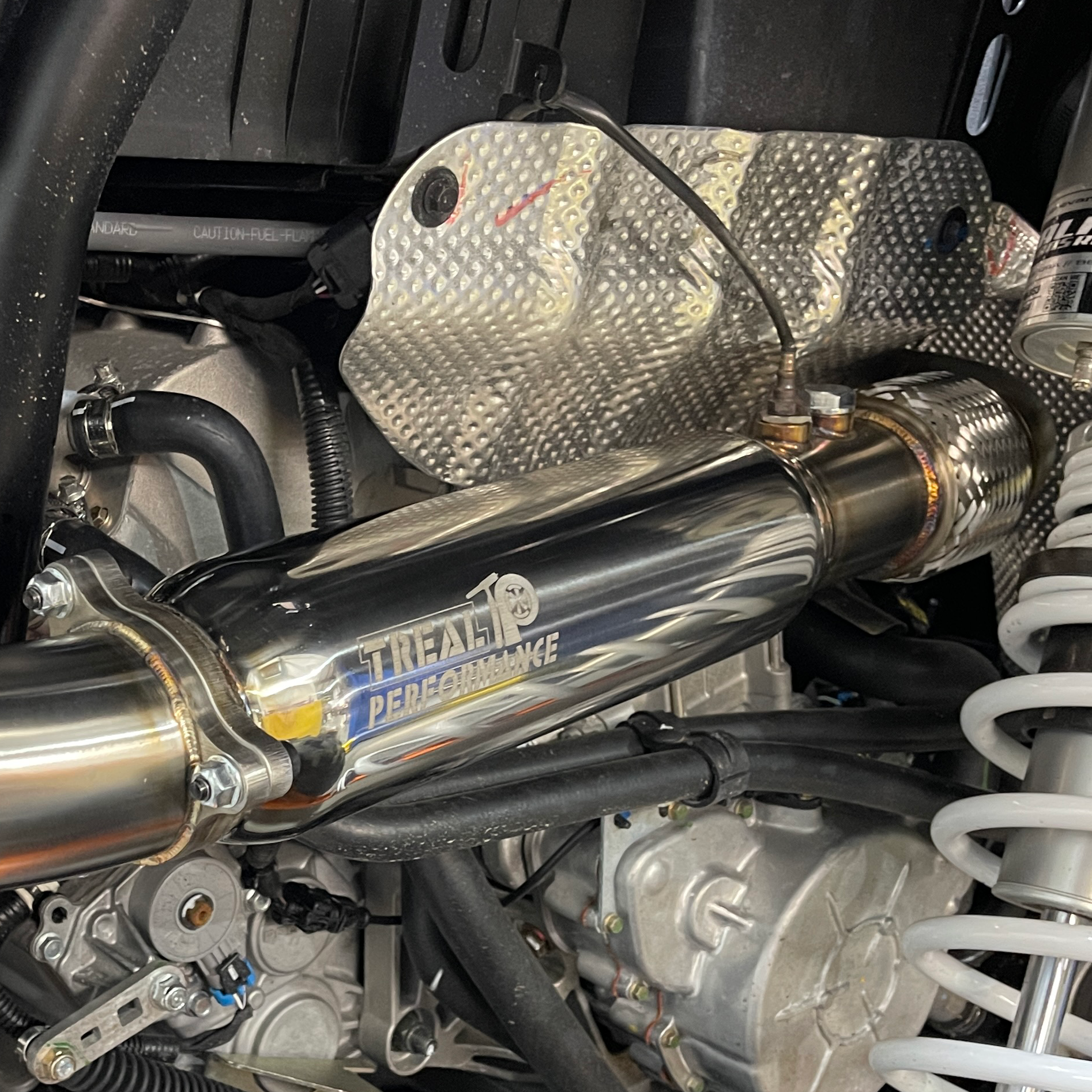 Treal Performance | 2020-2025 Polaris RZR ProXP Front Section - Resonated Front Section - Exhaust