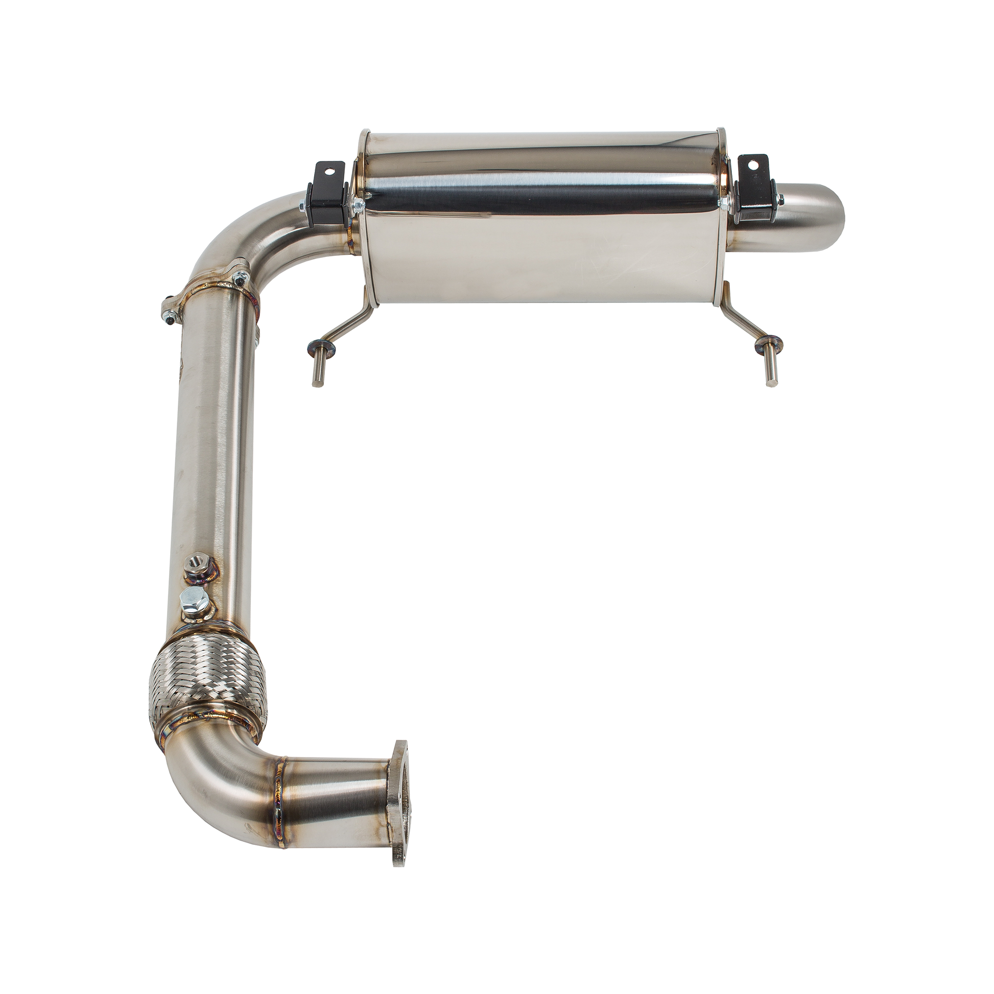 Treal Performance | 2020-2025 Polaris RZR ProXP Turbo Back Exhaust System - Exhaust
