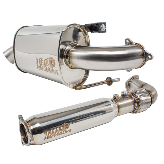 Treal Performance | 2020-2025 Polaris RZR ProXP Turbo Back Exhaust System - Exhaust