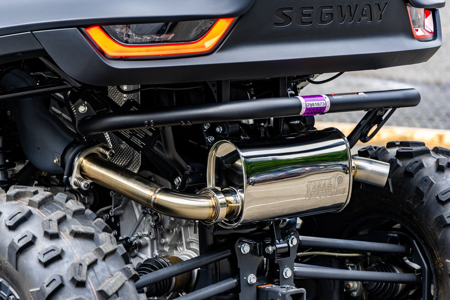 Treal Performance | 2023-2024 Segway Villain SX10 ’Vader’ Exhaust - Exhaust