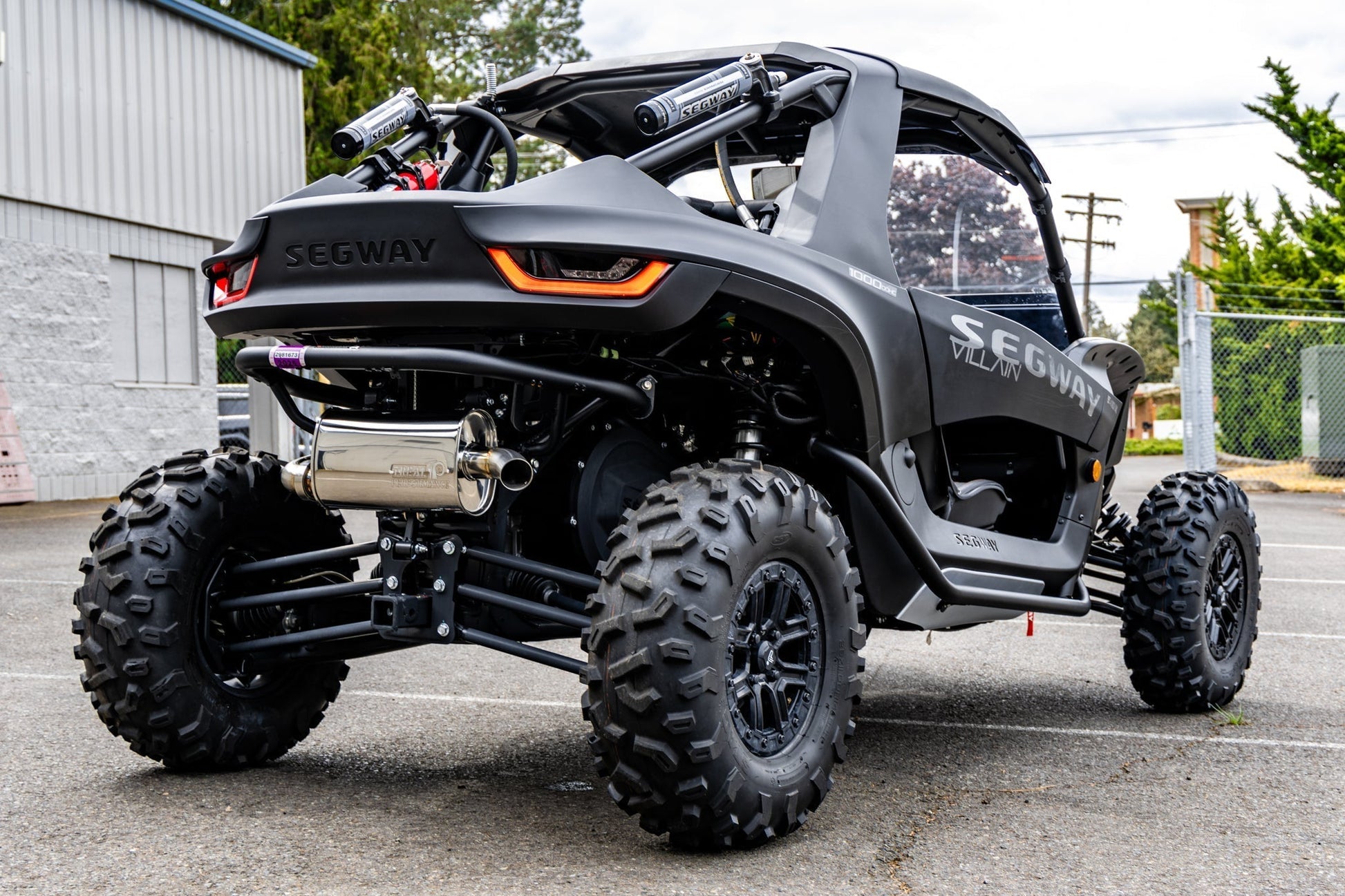 Treal Performance | 2023-2024 Segway Villain SX10 ’Vader’ Exhaust - Exhaust