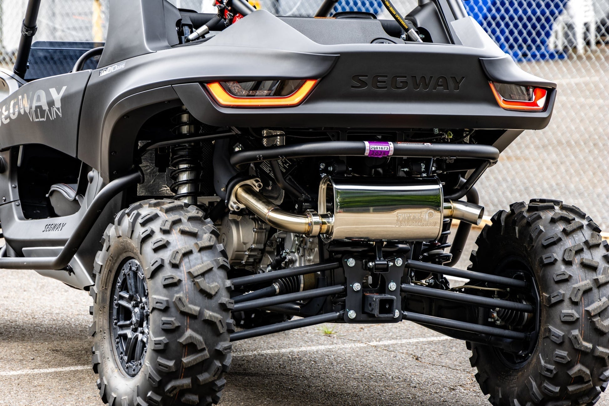 Treal Performance | 2023-2024 Segway Villain SX10 ’Vader’ Exhaust - Exhaust