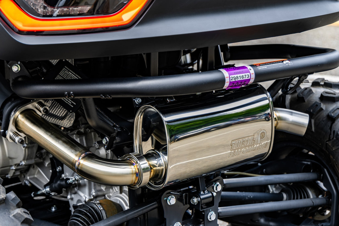 Treal Performance | 2023-2024 Segway Villain SX10 ’Vader’ Exhaust - Exhaust