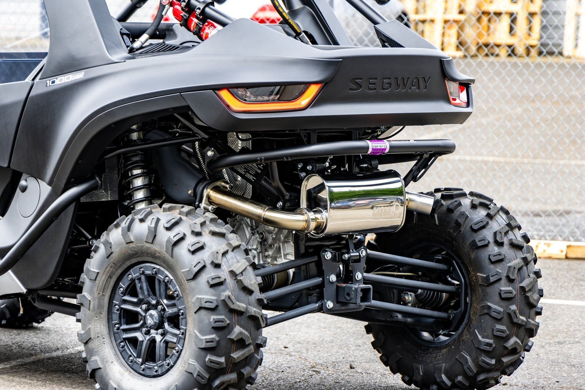 Treal Performance | 2023-2024 Segway Villain SX10 ’Vader’ Exhaust - Exhaust