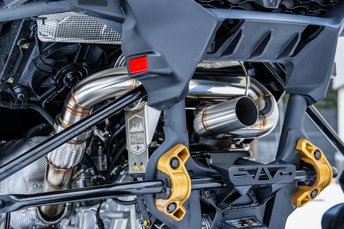 Treal Performance 2024–2025 Can-Am Maverick R ’Outlaw’ Exhaust - Exhaust
