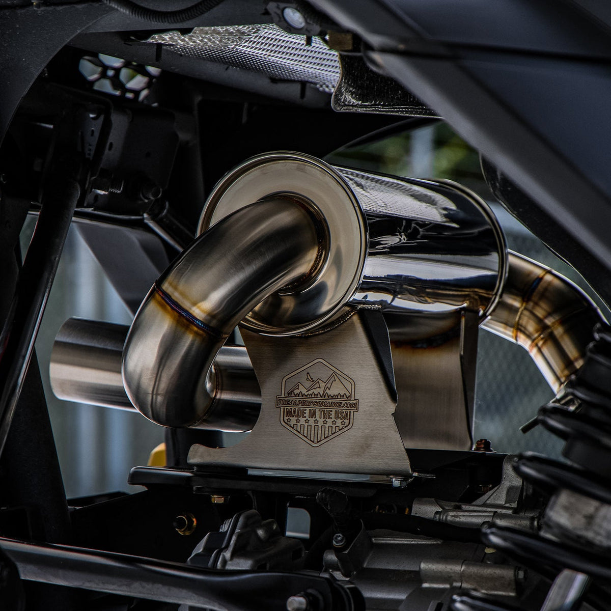 Treal Performance 2024–2025 Can-Am Maverick R ’Outlaw’ Exhaust - Exhaust