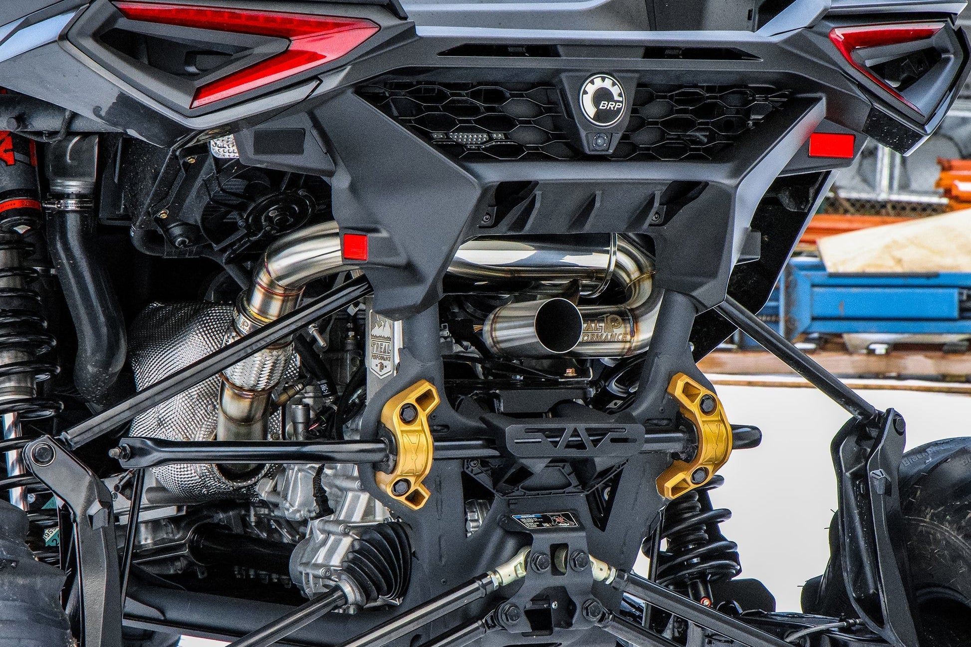 Treal Performance 2024–2026 Can-Am Maverick R ’Outlaw’ Exhaust - Exhaust