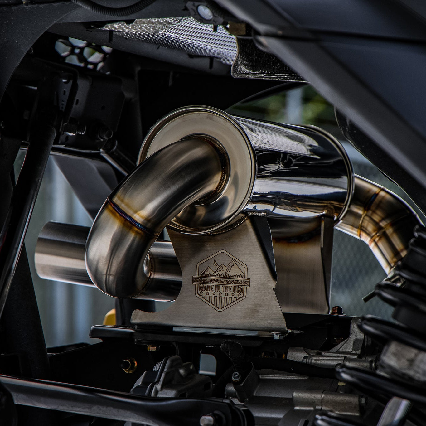 Treal Performance 2024–2026 Can-Am Maverick R ’Outlaw’ Exhaust - Exhaust