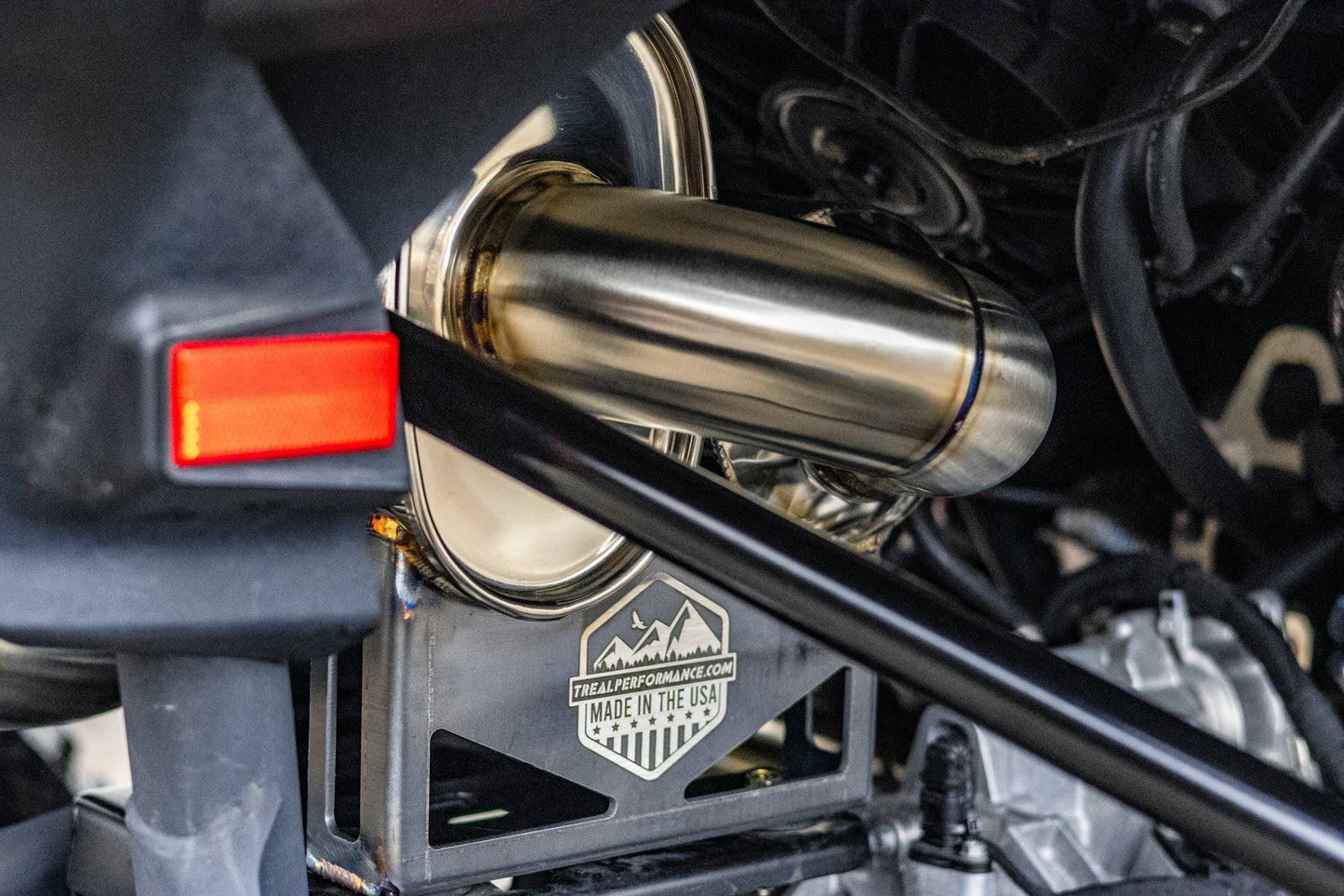 Treal Performance | 2024-2026 Can-Am Maverick R ’The Patriot’ Exhaust System - Exhaust