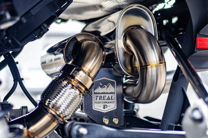 Treal Performance | 2024-2026 Can-Am Maverick R ’The Patriot’ Exhaust System - Exhaust