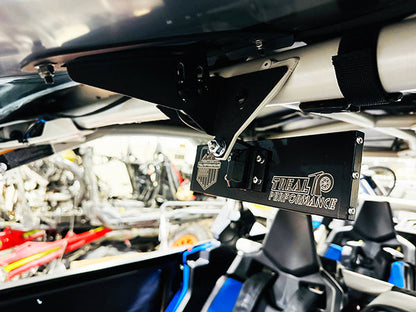 Treal Performance| Curved UTV Rear View Center Mirror w/ LED Light - LIGHTS