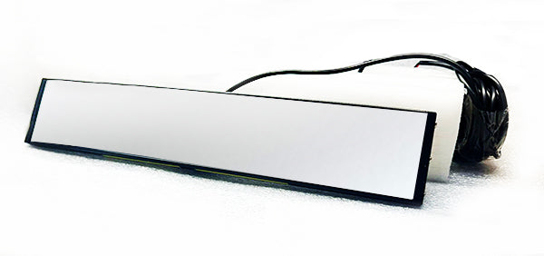 Treal Performance| Curved UTV Rear View Center Mirror w/ LED Light - LIGHTS