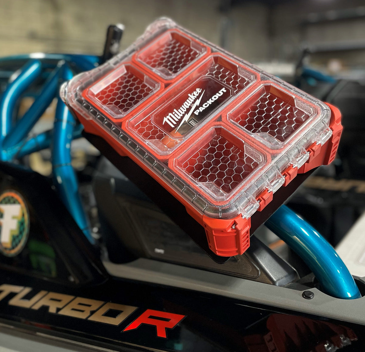 Tube Clamp Milwaukee Packout Mount by Fastlab - Mounts