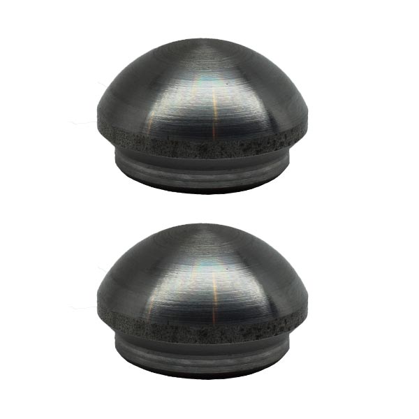Tubing End Cap - Rounded - 2 Pack - Off Road Trucks Jeeps ATVs SXS - 2.00’’ - Bumper