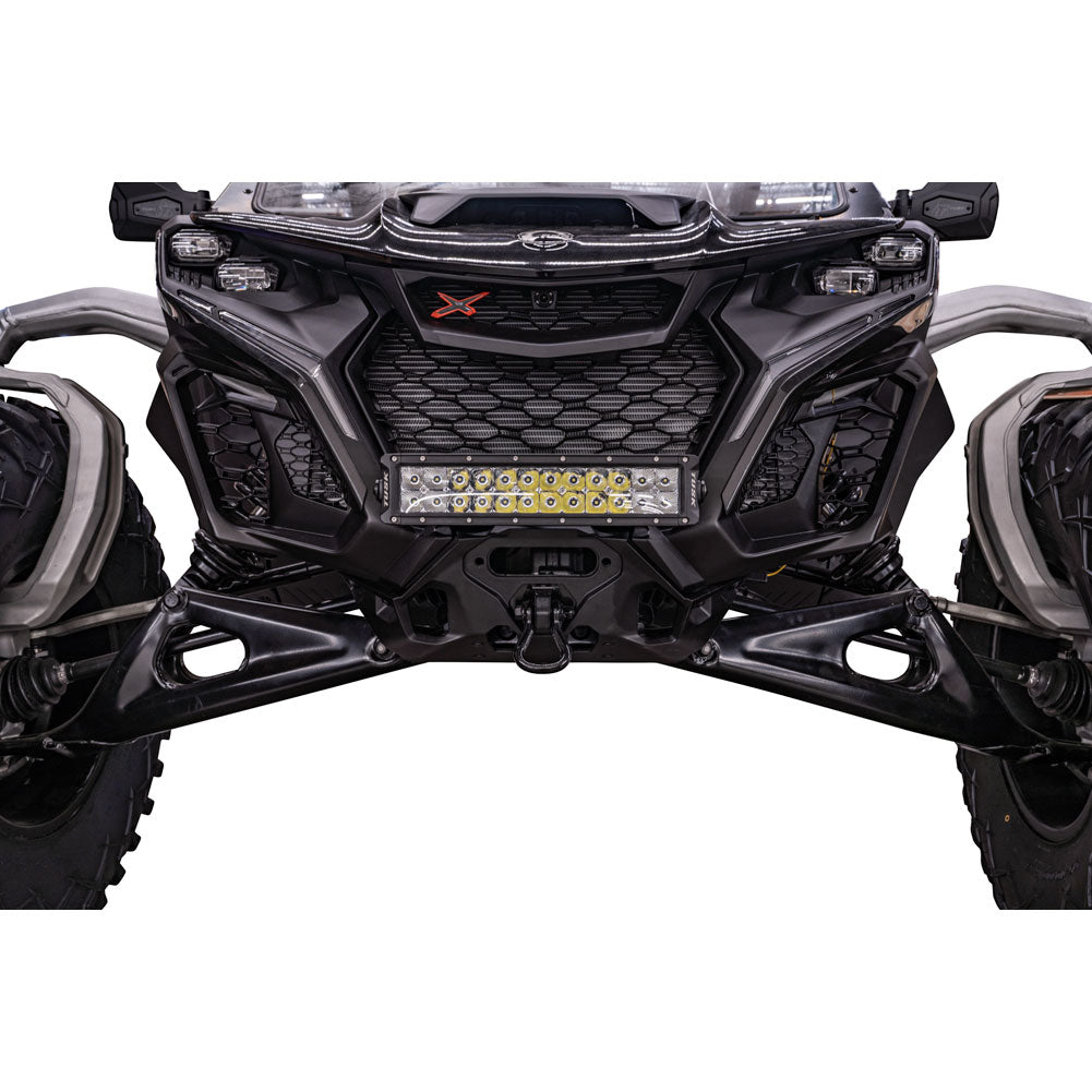 Tusk LED Light Bar Brackets 12’’ Grill Mount - Light Bar Brackets