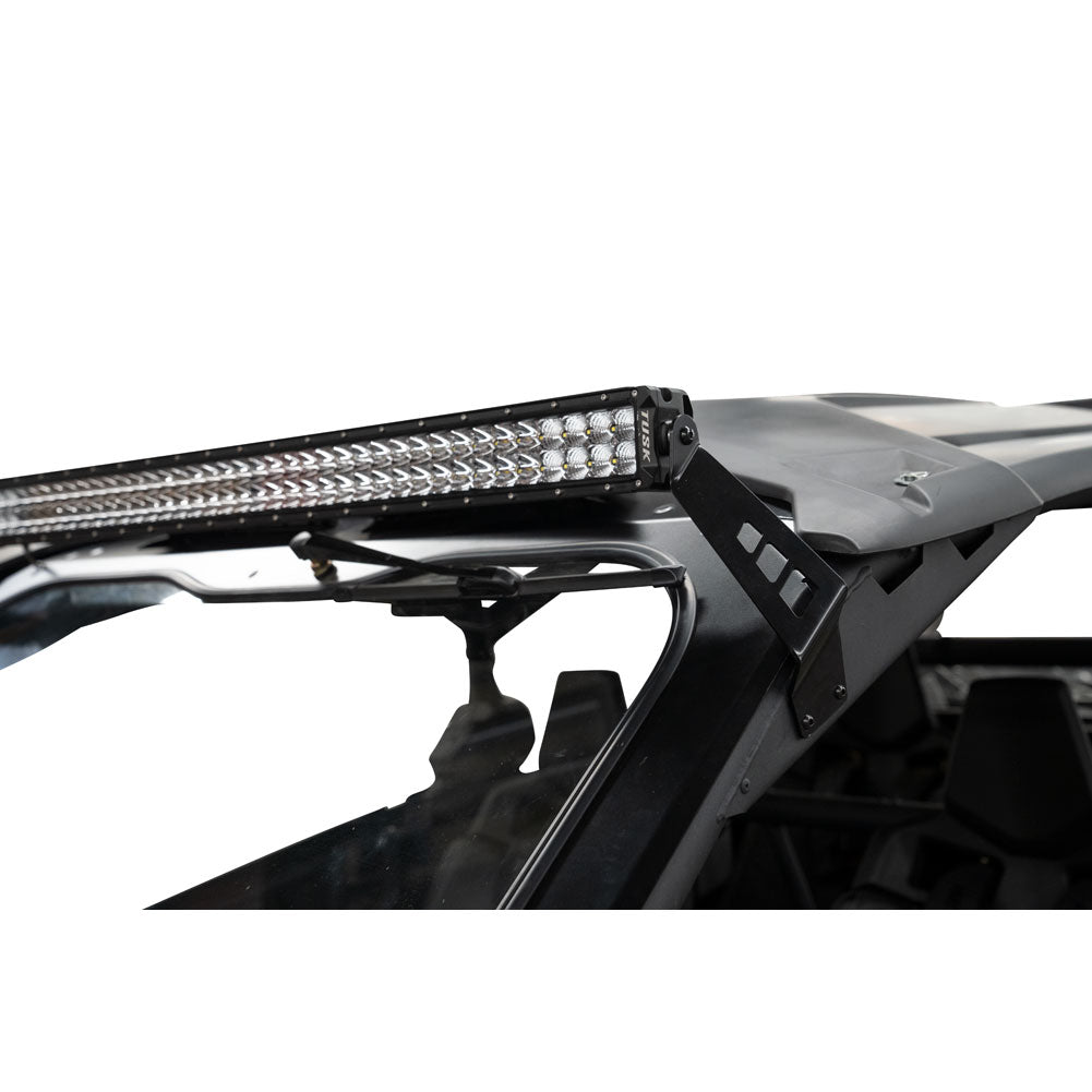 Tusk LED Light Bar Brackets 40’’ Straight/Curved Can-Am Maverick X3 - Light Bar Brackets