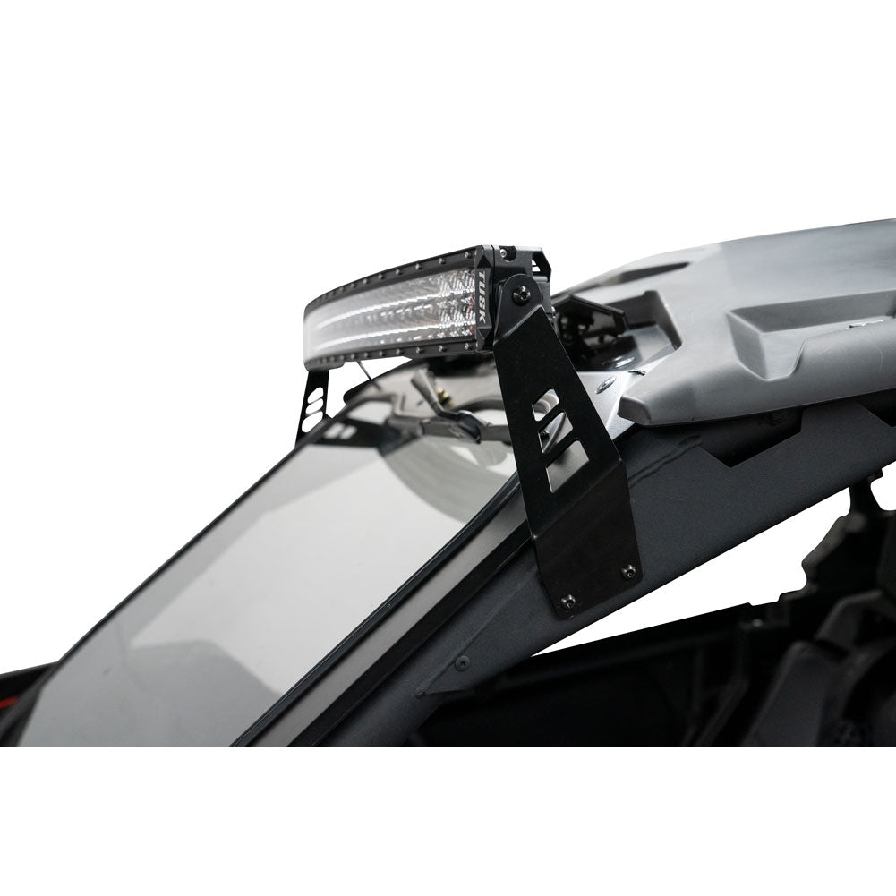Tusk LED Light Bar Brackets 40’’ Straight/Curved Can-Am Maverick X3 - Light Bar Brackets