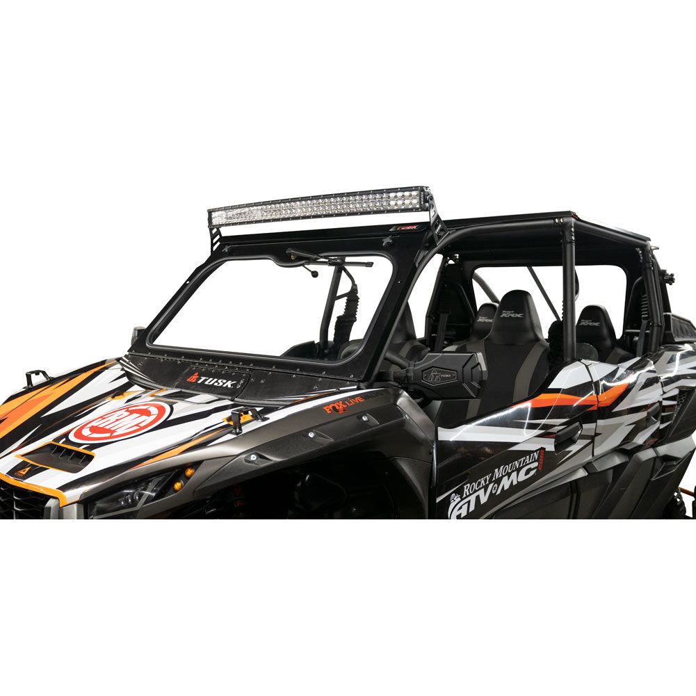 Tusk LED Light Bar Brackets 40’’ Straight/Curved Kawasaki KRX/KRX4 1000 - Light Bar Brackets