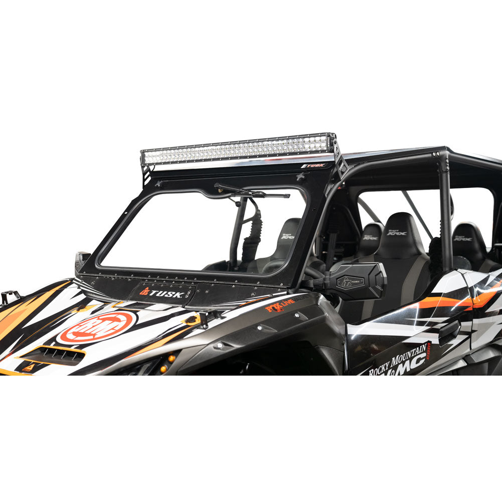Tusk LED Light Bar Brackets 40’’ Straight/Curved Kawasaki KRX/KRX4 1000 - Light Bar Brackets