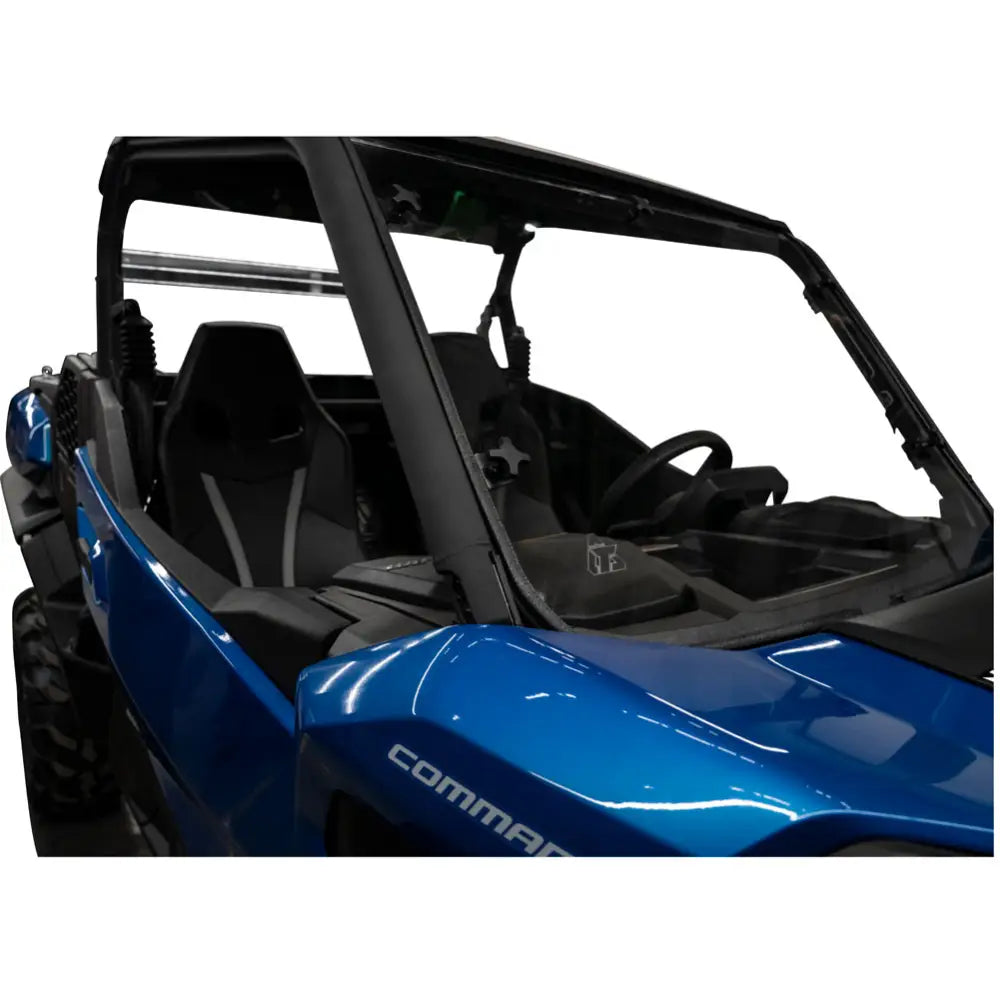 Tusk Removable Full Windshield Clear - Scratch Resistant - Can Am Commander/Maverick