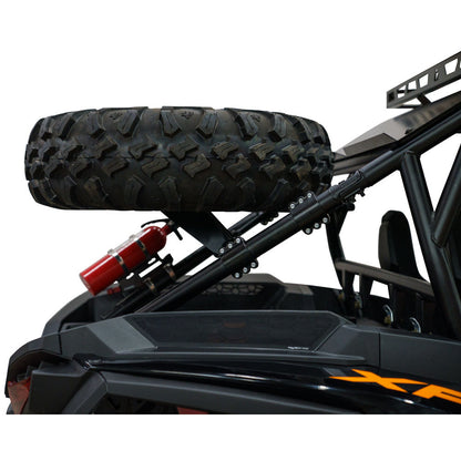 Tusk Spare Tire Carrier | 24+ Polaris RZR XP/XP4 1000 - Spare Tire Mounts