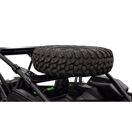 Tusk Spare Tire Carrier on a Kawasaki KRX/KRX4 1000 - Spare Tire Mounts