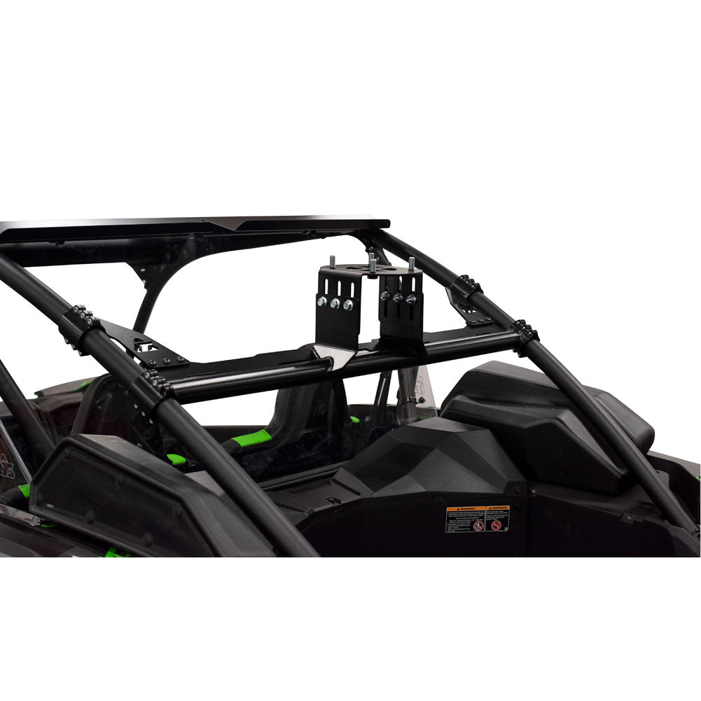 Tusk Spare Tire Carrier on a Kawasaki KRX/KRX4 1000 - Spare Tire Mounts