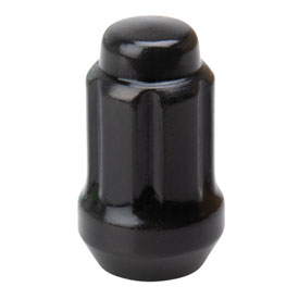 Tusk Tapered Spline Drive Lug Nut 12mm x 1.50mm Thread Pitch Black - Wheels